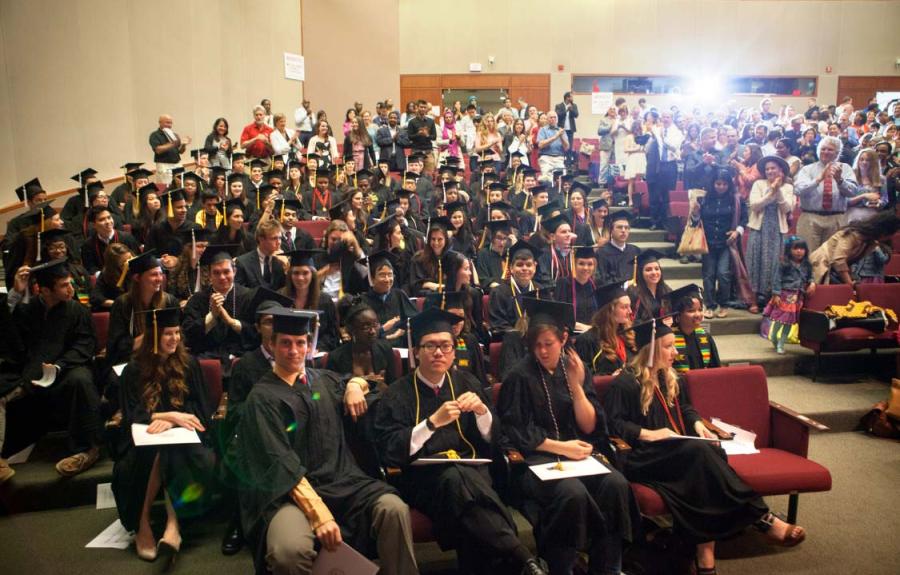 Commencement ceremony for STS students